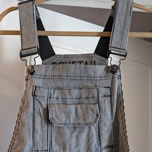 Dovetail Workwear Freshley Overall - Indigo Stripe Sz 4 (Inseam 32)
